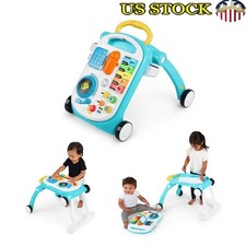 4-in-1 Musical Push Activity Center Toddler Table Floor Toy 6-36 Months New
