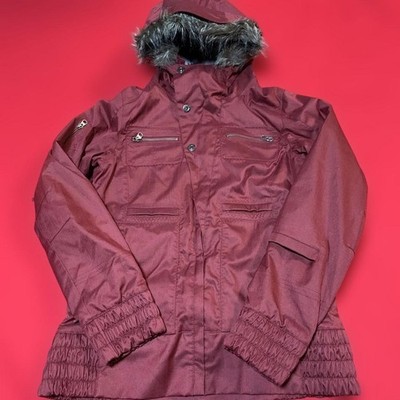 Burton Damen Snowboardjacke DRYRIDE M Burgundy Wintersport