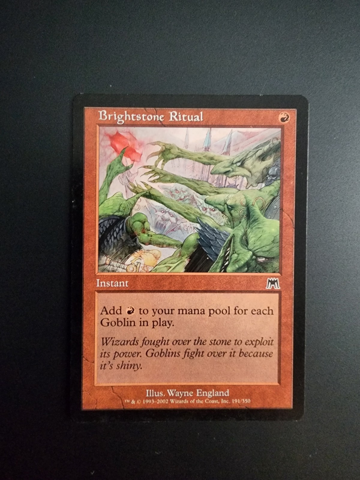 Brightstone Ritual x1 Onslaught #191 NM 2003 MTG