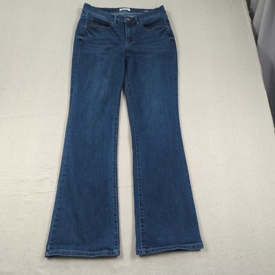 Nicole Miller Jeans Womens 8 Blue Soho High Rise Boot Cut Stretch Western