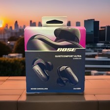 Bose QuietComfort Ultra Wireless Noise Cancelling Earbuds Black