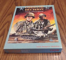 Command Decision WWII Miniature Game  1987