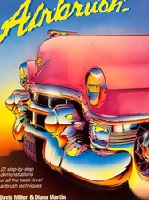 Airbrush Art Books Lot   Beginner Techniques  Getting Started Guides