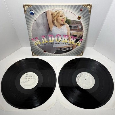 Madonna What It Feels Like For A Girl 2x 12  Original Pressing Vinyl Record Y2K