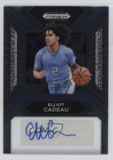 2024 Panini Prizm Draft Picks Sensational Signatures Elliot Cadeau #SS-ELC Auto
