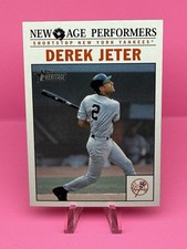 2002 Topps Heritage New Age Performers Derek Jeter #NA-8 HOF