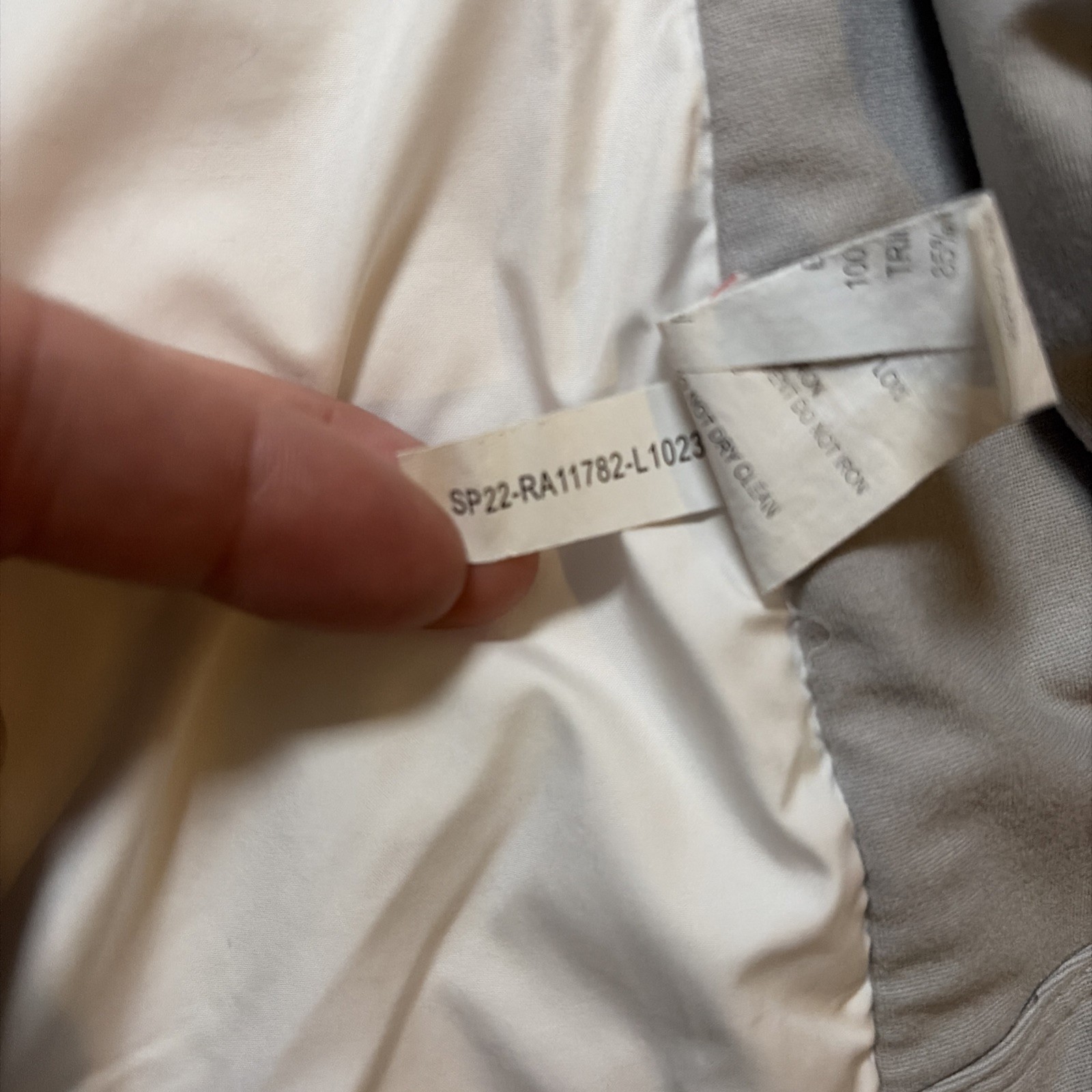 Zero Restriction Goose Down Full Zip Quilted Jack… - image 13