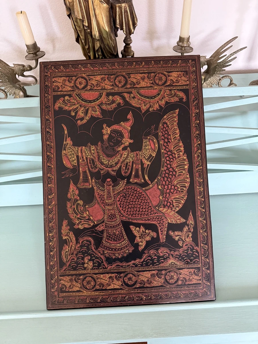 Carved Wall Panel In Indonesian Collectibles (1900-Now) for sale