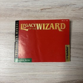 Legacy Of The Wizard Nintendo NES Game CIB Box Manual Broderbund Adventure VTG