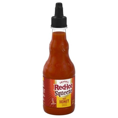 Spicy Hot Honey Sauce, 12 fl oz - Perfect for Wings, Glazes, and Drizzling