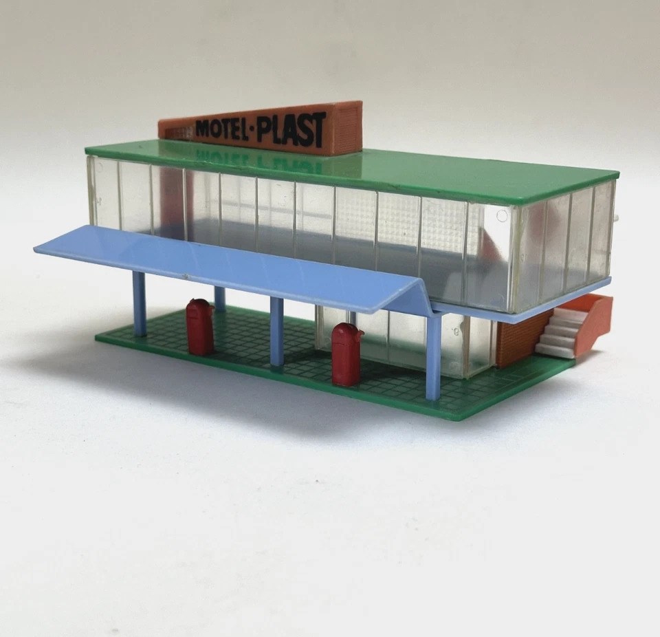 Anguplas PLASTILANDIA N° 17 Motel Hotel von 1960 sauber gebaut extrem selten