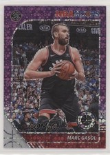 2019-20 Panini NBA Hoops Premium Stock Purple Disco Prizm Marc Gasol #178 0b67