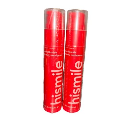 2X Hismile Fluoride Toothpaste - 2.1 OZ Red Velvet