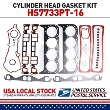 Full Gasket Set Fit Cadillac GMC Chevrolet V8 5.7L VIN R OHV New HS7733PT-16