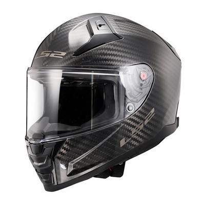 LS2 Gloss Carbon Citation II Carbon Solid Helmet 811-2006