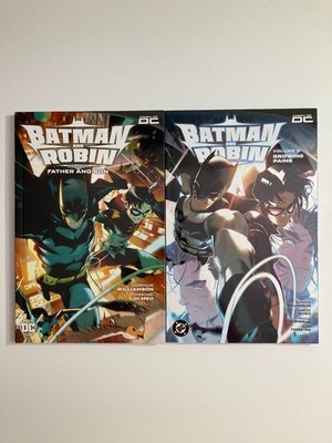Batman and Robin Trade Paperbacks Vol 1 & 2 / Simone Di Meo 