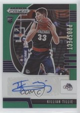 2020-21 Panini Prizm Draft Picks Prospect Green Killian Tillie #PA-KT Auto 8k4