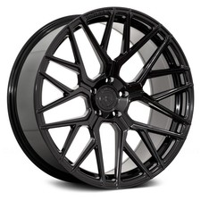 Rohana Rfx10 Wheels 19x9.5 35 5x112 66.56 Black Rims Set Of 4