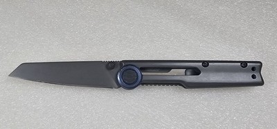 Kershaw Pocket Knife Decibel 2045 8Cr13MoV Folding Blade Reverse Tanto Framelock