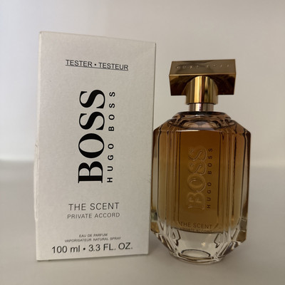 TESTER WOMEN HUGO BOSS The Scent Private Accord 3.3 fl oz Eau de Parfum Spray