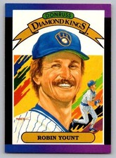 1989 Donruss Diamond Kings #5 Robin Yount Milwaukee Brewers HOF NrMt-Mt