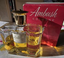 AMBUSH EAU DE COLOGNE SPLASH 4oz Dana Original Vintage BOX PIN UP DRESSER