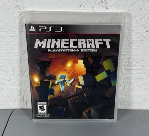 Minecraft PlayStation 3 Edition Sony PlayStation 3 PS3 2014 No Manual Clean Disc