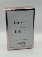 LANCOME La vie est bella  L'EAU DE PARFUM ~EDP 2.5 FL /75ML ~NEW IN BOX SEALED