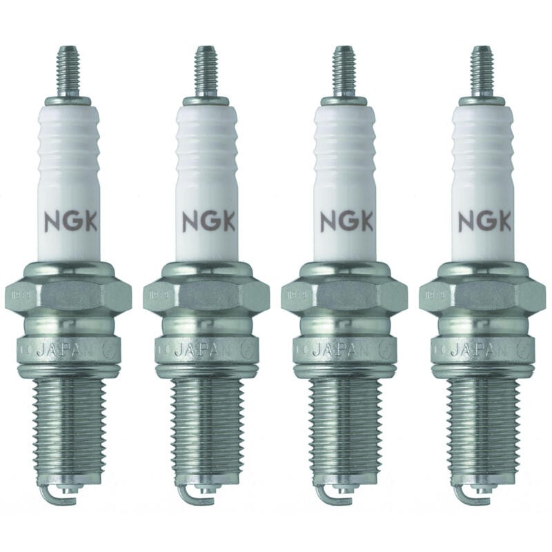 NGK Spark Plug 2120 4-PACK D8EA 12mm Copper Core Nickel, Flat Seat, HR 8