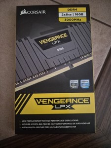 Corsair Vengeanc LPX Low Profile 16GB, DDR4 SDRAM, 3000 MHz, DIMM) RAM Module