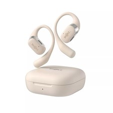 Shokz OpenFit True Wireless Bluetooth Open-Ear Sport Earbuds Beige Brand New