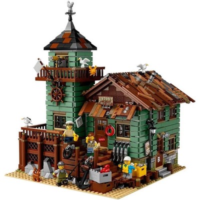 Alt of Lego Ideas: Old Fishing Store (21310) 2049 Pcs. Generic Figures & Booklet