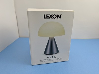 Lexon Mina L Wireless 9-Color LED Lamp Quaglio & Simonelli Silver Base