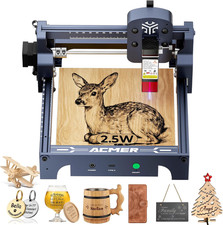 S1 Laser Engraver, 2500Mw Laser Engraver Machine Higher Accuracy Lazer Cutter an