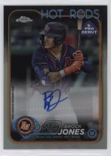 2024 Topps Pro Debut Chrome Refractor Auto /99 Brock Jones #PDC-28 Auto 10w8