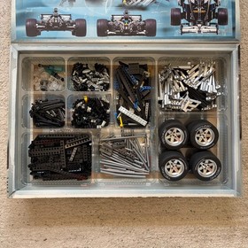 LEGO Technic 8458 Silver Champion - Complete Set with Sticker Sheet and Manuals
