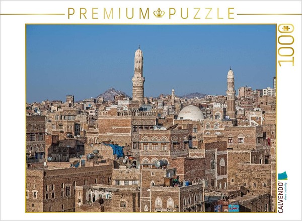 Calvendo Puzzle Altstadt Von Sanaa | 1000 Teile Lege-GrößE 64X48Cm Foto-Puzzle F-image