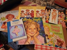 Lot Of Shirley Temple Cut Out Dolls And Book