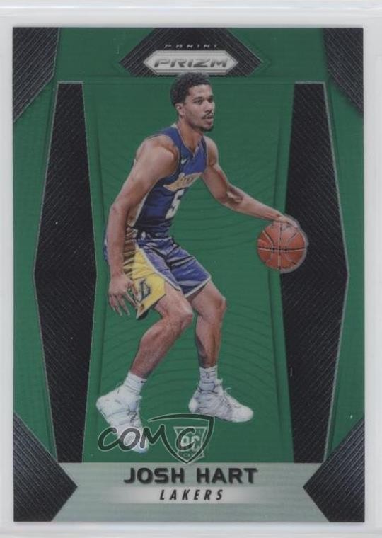 2017-18 Panini Prizm Green Prizm Josh Hart #282 Rookie RC 09gn
