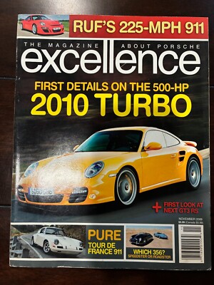 excellence - The Magazine About Porsche November 2009