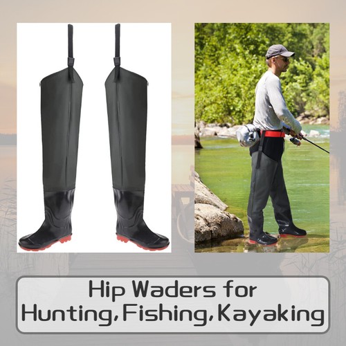 2-Ply Hip Waders, Lightweight 