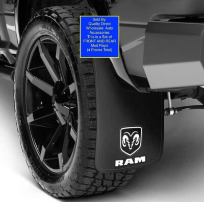 #ad #ad SET: 4 Mud Flaps 1994 2026 DODGE RAM 1500 2500 3500 Splash Guards Front amp; Rear $161.95