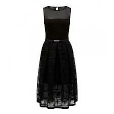 FOREVER NEW BLACK BRIDGET LACE PROM DRESS SIZE 6 BNWT