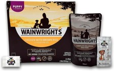 AETN Creations Wainwright's Wet Puppy Food 16x150g Chicken & Brown Rice + Treat