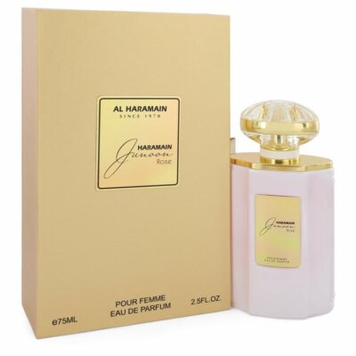 AL HARAMAIN JUNOON ROSE EAU DE PARFUM SPRAY FOR WOMEN 2.5 Oz / 75 ml BRAND NEW!