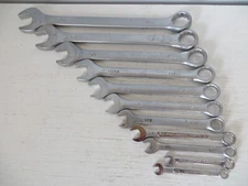 SAE Mixed Brand 11 Piece Combination Wrench Assortment