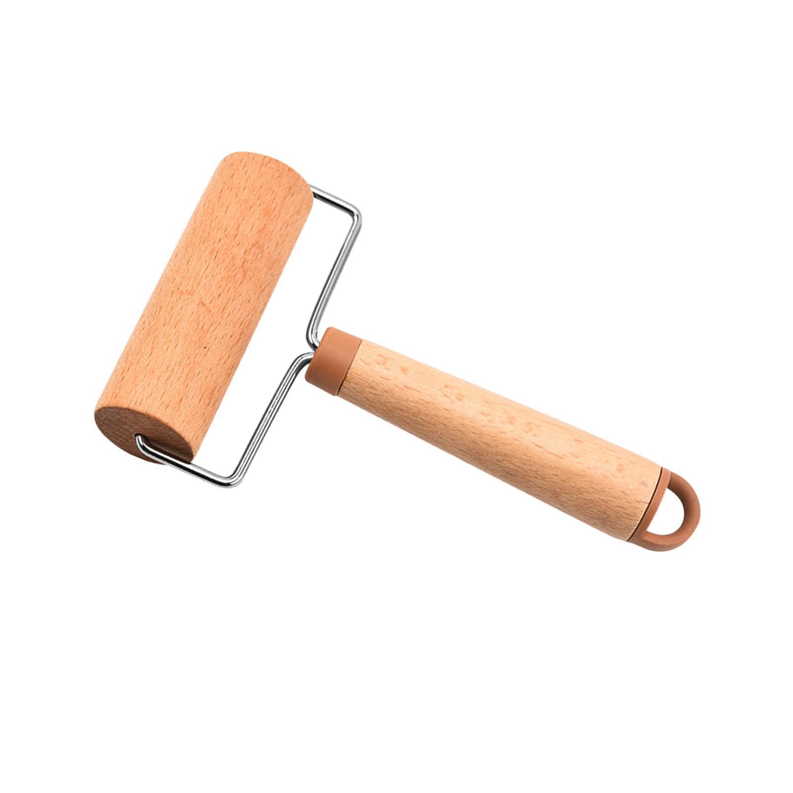 T Shape Pastry Roller Multiuse Wooden Dough Roller for DIY Pastry