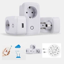 Wifi Cell Phone Wireless Remote Control Switch Timer Power Smart Home Socket EU