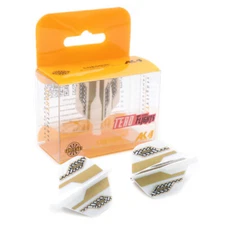 CUESOUL TERO AK4 Dart Flights Standard Shape White,Set of 3 pcs