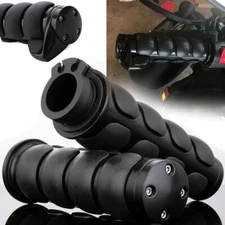 Motorcycle 1'' Handlebar Hand Grips w/ Throttle for Harley Sportster 1200 883 FX